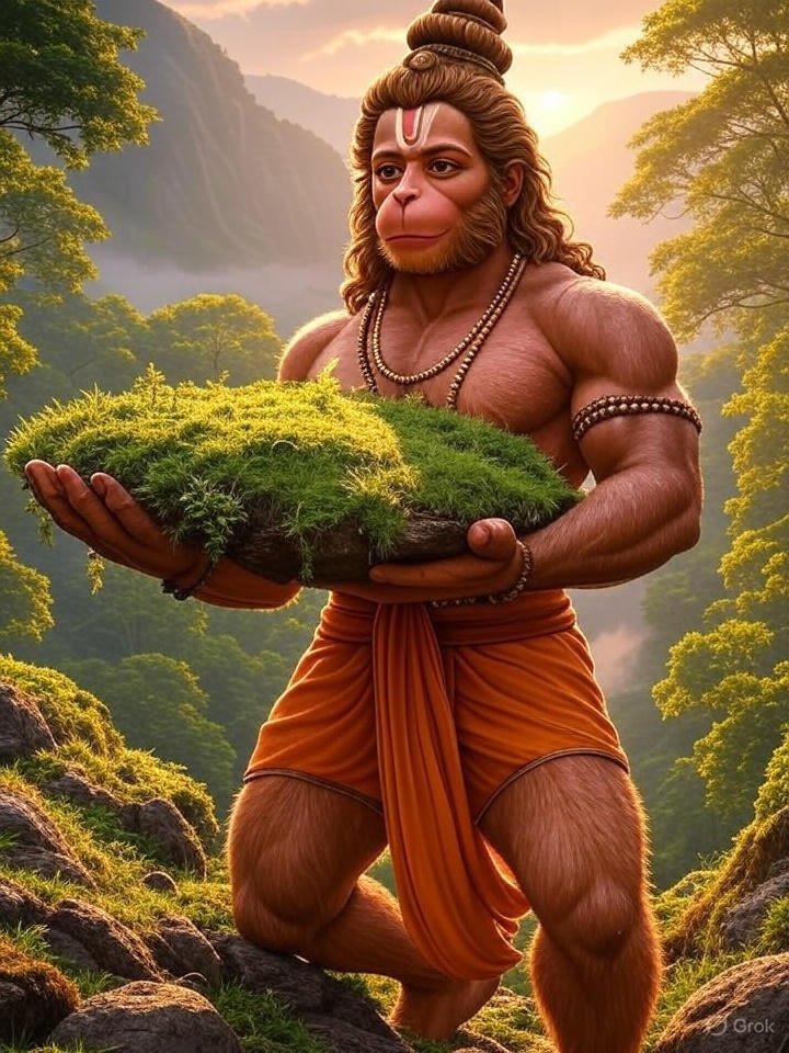 Bringing Sanjeevani Booti